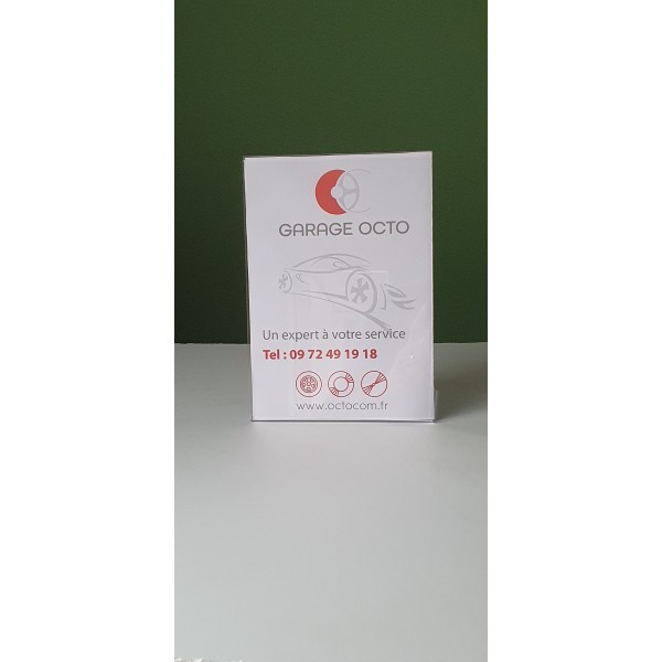 Porte-documents incliné A5 transparent Porte-documents incliné A5 transparent