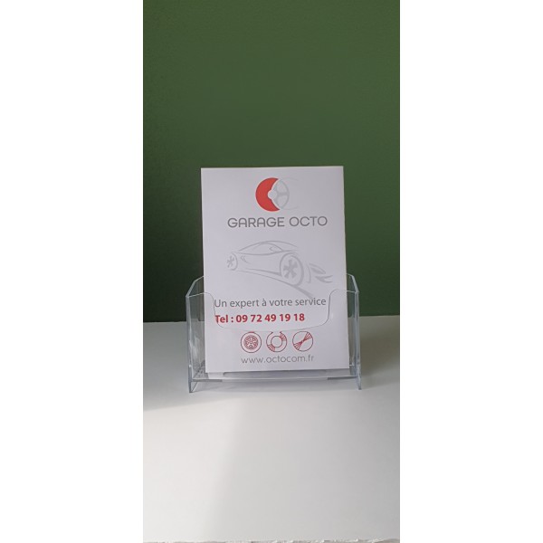 Porte-document 1 compartiement A5 transparent