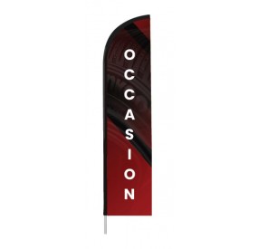 Voile OCCASION pour beach flag 4m