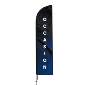 Beach Flag OCCASION Pied Autocal 2m80