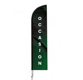 Beach Flag OCCASION Pied Autocal 2m80