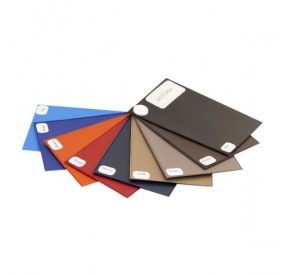 Porte-carte grise VICTOR : 3 volets PVC aspect cuir lisse