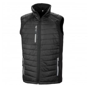 DOUDOUNE SOFTSHELL SANS MANCHE REMBOURREE