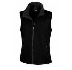 VESTE SOFTSHELL SANS MANCHE COUPE-VENT