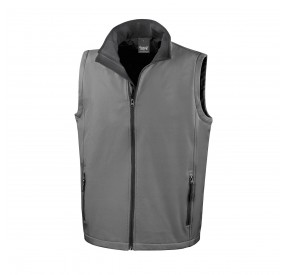 VESTE SOFTSHELL SANS MANCHE COUPE-VENT