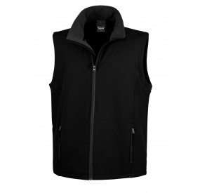 VESTE SOFTSHELL SANS MANCHE COUPE-VENT