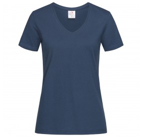T-SHIRT CLASSIQUE COL V